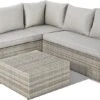 Central Park Hoekbank Loungeset Alea Taupe Staal/riet Rits 3-delig -Meubel Verkoop 1200x549