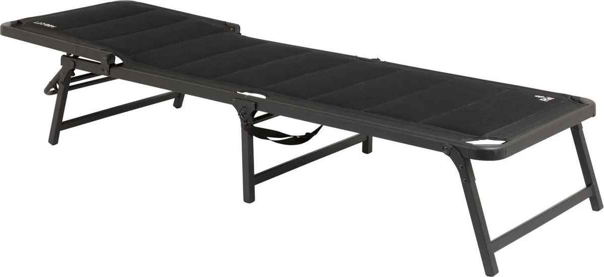 Redwood Abbott Ligbed - Stretcher/ligbedden - Inklapbaar - Zwart 4 Redwood Abbott Ligbed - Stretcher/ligbedden - Inklapbaar - Zwart - Afbeelding 2