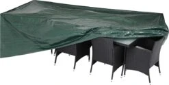 Kingsleeve Tuinmeubelhoes - Beschermhoes - Weerbestendig -308x138x89cm - Groen -Meubel Verkoop 1200x601 2