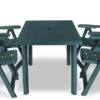 VidaXL 5-delige Tuinset Kunststof Groen -Meubel Verkoop 1200x625 1