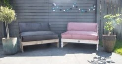 2L Home & Garden Rugkussen Velvet Oud Roze - 120 X 40cm -Meubel Verkoop 1200x635