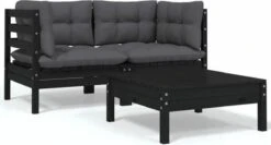 VidaXL 3-delige Loungeset Met Kussens Massief Grenenhout Zwart -Meubel Verkoop 1200x648 1