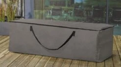 Opbergtas Voor Tuinmeubelkussens - 200 X 75 X 60 Cm (4 – 6 Lounge- Tuinkussens) - Grijs / Antraciet -Meubel Verkoop 1200x669