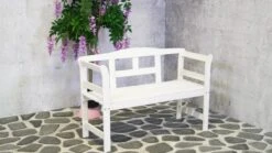 SenS-Line Friesen Tuinbank - Hout - Wit 29 SenS-Line Friesen Tuinbank - Hout - Wit -Meubel Verkoop 1200x675 11