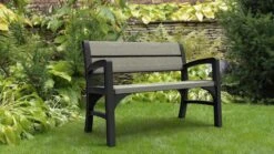 Keter Montero Tuinbank – 2-personen - 120x61x91cm - Grafiet -Meubel Verkoop 1200x675 15