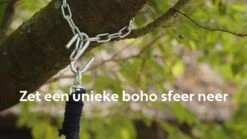 Vita5 XXL Hangstoel | Binnen&Buiten Hangnest | Incl. 2 Kussens En Boekenvak | Volwassenen&Kinderen | Hangmatstoel Tot 225kg | Grijs -Meubel Verkoop 1200x675 3