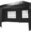 MaxxGarden Partytent - Paviljoen - 3x6m - Incl. Zijwanden - Waterdicht - Zwart -Meubel Verkoop 1200x680