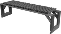 Tuinbank Design 2023 - 150CM - Grenen Hout - Zwart -Meubel Verkoop 1200x682