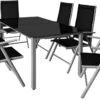 Casaria Alumunium Tuinset Bern - 6 Stoelen + 1 Tafel – Zilver -Meubel Verkoop 1200x687 1