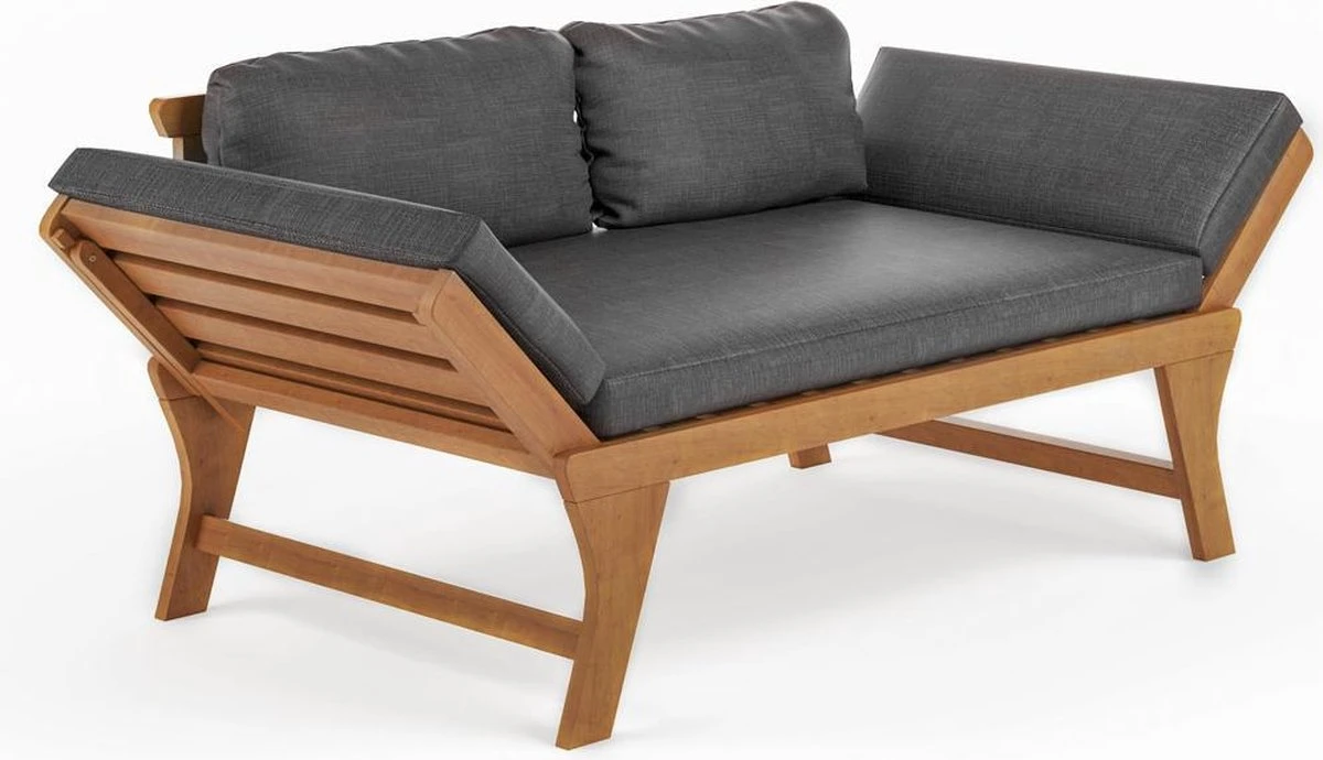 Loungebank Tuin FSC Antraciet – Makkelijk Verstelbaar Lounge Bank Balkon – Tuinbank Lounge Hardhout FSC – Perfecthomeshop 3 Loungebank Tuin FSC Antraciet – Makkelijk Verstelbaar Lounge Bank Balkon – Tuinbank Lounge Hardhout FSC – Perfecthomeshop