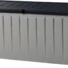 Keter Novel Opbergbox - 340L - 124x55x62.5cm - Grijs 1 Keter Novel Opbergbox - 340L - 124x55x62.5cm - Grijs -Meubel Verkoop 1200x693 1