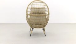 Lola Egg Relaxstoel - Natural Sand - Mand Stoel -Meubel Verkoop 1200x706