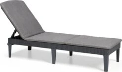 Allibert Jaipur Ligbed - 58x187,5x29 Cm - Grafiet