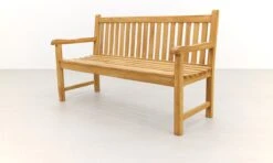 Teak Houten Tuinbank Bison - 150 Cm. -Meubel Verkoop 1200x718