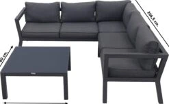 Garden Impressions Colorado Loungeset - Aluminium - Zwart 41 Garden Impressions Colorado Loungeset - Aluminium - Zwart -Meubel Verkoop 1200x740
