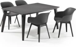 Allibert Akola Tuinstoelen - 2 Stuks -56,5x55x80cm - Donkergrijs -Meubel Verkoop 1200x753 1