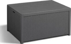 Allibert Arica Tuintafel - 79x59,5x42 Cm - Grafiet -Meubel Verkoop 1200x755