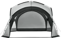 Pro-Tec Paviljoen Grästorp Met LED-verlichting 345x345x247 Cm Donkergrijs -Meubel Verkoop 1200x758
