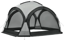 Pro-Tec Paviljoen Grästorp Met LED-verlichting 345x345x247 Cm Donkergrijs