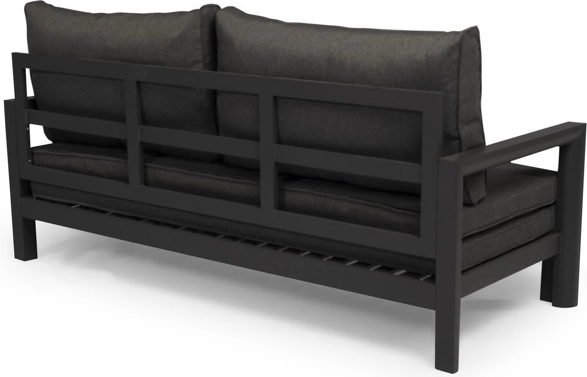Merkloos Loungebed | Daybed | Uitschuifbare Tuinbank | 185 Cm | Zwart | Hoogwaardige Kwaliteit | Loungebank 4 Merkloos Loungebed | Daybed | Uitschuifbare Tuinbank | 185 Cm | Zwart | Hoogwaardige Kwaliteit | Loungebank - Afbeelding 2