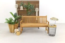 Teak Houten Tuinbank Bison - 150 Cm. -Meubel Verkoop 1200x795 1