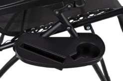 Luxe Ligstoel Met Hoofdsteun & Voetsteun - Verstelbare Rugleuning - Zonnebed Relaxstoel Voor Tuin/Terras/Strand/Balkon/Zwembad/Camping - Inklapbaar - Weerbestendig - Zwart -Meubel Verkoop 1200x798 2