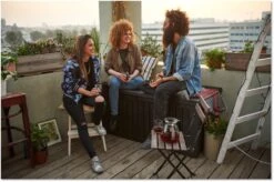 Keter Rockwood Opbergbox - 570L - 155x72.4x64.4cm - Grafiet -Meubel Verkoop 1200x798 4