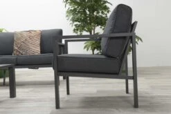 Garden Impressions Durban Loungeset - 4-delig - Zwart 40 Garden Impressions Durban Loungeset - 4-delig - Zwart -Meubel Verkoop 1200x800 163