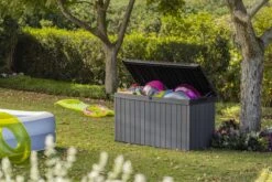 Keter Darwin Opbergbox - 570L - 142,5x65,5x78,2cm - Grijs -Meubel Verkoop 1200x800 246