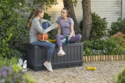 Keter Kentwood Opbergbox - 128x53.6x59 Cm - 350 L - Grafiet -Meubel Verkoop 1200x800 253