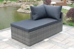 MaxxGarden Loungeset – Rattan Hoekset - 4 Persoons - Incl. Salontafel - Grijs -Meubel Verkoop 1200x800 299
