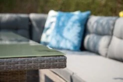 Garden Impressions Lapa Lounge Dining Set 5-delig - Wicker - Grijs -Meubel Verkoop 1200x800 320