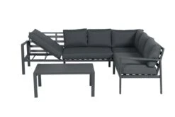 Garden Impressions Lexinton Loungeset - Verstelbaar - Aluminium - Zwart -Meubel Verkoop 1200x800 351