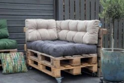 2L Home & Garden Rugkussen Metro Grijs - 60 X 40cm -Meubel Verkoop 1200x800 380