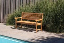 Merkloos TIERRA | Tuinbank Van Teak Comfort Plus + | 150 Cm - 3-Persoons / 3-Zits | Naturel / Original | BONANY Luxe | Geschuurd & Olie Op Waterbasis | Klassiek & Traditioneel | Stevig | Tuinzetel | Bank Voor Tuin -Meubel Verkoop 1200x800 76