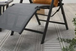 Garden Impressions - Sol Verstelbare Tuinstoel - Aluminium - Zwart -Meubel Verkoop 1200x800 9