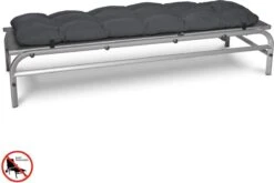 Beautissu Flair RL – Ligbedkussen Tuinkussen Ligstoel – Zonnebed Kussen Voor Tuin Meubelen 190x60x8 Cm Antraciet -Meubel Verkoop 1200x801 7