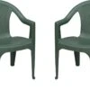 4goodz Isola Groen 2x Stapelbare Tuinstoelen - Plaatsbesparend -Meubel Verkoop 1200x805