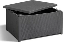 Allibert Arica Tuintafel - 79x59,5x42 Cm - Grafiet -Meubel Verkoop 1200x807 2