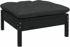 VidaXL 3-delige Loungeset Met Kussens Massief Grenenhout Zwart 27 VidaXL 3-delige Loungeset Met Kussens Massief Grenenhout Zwart -Meubel Verkoop 1200x811 1