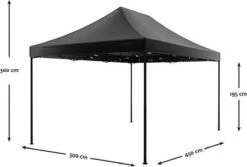 Easy Up 3x4,5m Zwart Luxe Partytent Opvouwbaar -Meubel Verkoop 1200x813 1