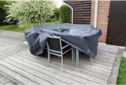 Nature - Tuinmeubelhoes - Beschermhoes Voor Tafel (rechthoekig) - H90 X 225 X 143cm 8 Nature - Tuinmeubelhoes - Beschermhoes Voor Tafel (rechthoekig) - H90 X 225 X 143cm -Meubel Verkoop 1200x816 1