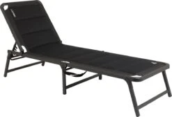 Redwood Abbott Ligbed - Stretcher/ligbedden - Inklapbaar - Zwart