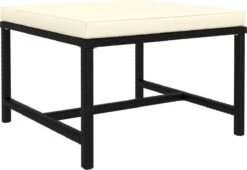 VidaXL 4-delige Loungeset Met Kussens Poly Rattan Zwart -Meubel Verkoop 1200x827 1