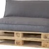 2L Home & Garden Palletkussen Metro Lounge Grijs - 120 X 80cm