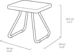 Keter Rio Balkonset - 3 Delig - Grafiet -Meubel Verkoop 1200x847 3