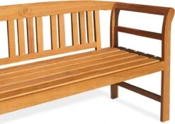 Casaria Tuinbank Rose - Eucalyptushout FSC®-Gecertificeerd Bruin -Meubel Verkoop 1200x852