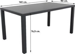 Hartman Napoli/Alma 160 Cm. Tuinset - 5-delig Verstelbaar -Meubel Verkoop 1200x858 2