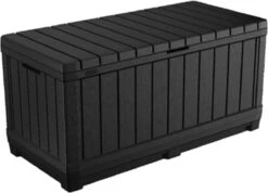 Keter Kentwood Opbergbox - 128x53.6x59 Cm - 350 L - Grafiet -Meubel Verkoop 1200x863