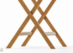 Bistro Set Hout Balkonset FSC – Patio Set Tuin – Houten Frans Tuinsetje – Kleine Tuinset – Complete Kleine Balkon Tafelset Met Gratis Bijzettafel – Hardhout FSC Balkonstoelen & Balkon Tafel - Tuintafel En Stoelen - Bistroset Van Hout – Balcony Set -Meubel Verkoop 1200x871 3